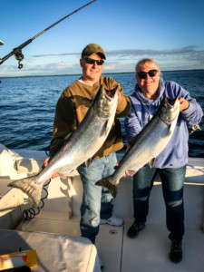 Lake Michigan Salmon Fishing